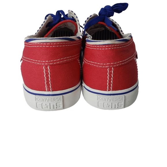 NWOT Converse Sea Star Varsity Red Canvas Low Top Sneakers Unisex - Picture 3 of 9
